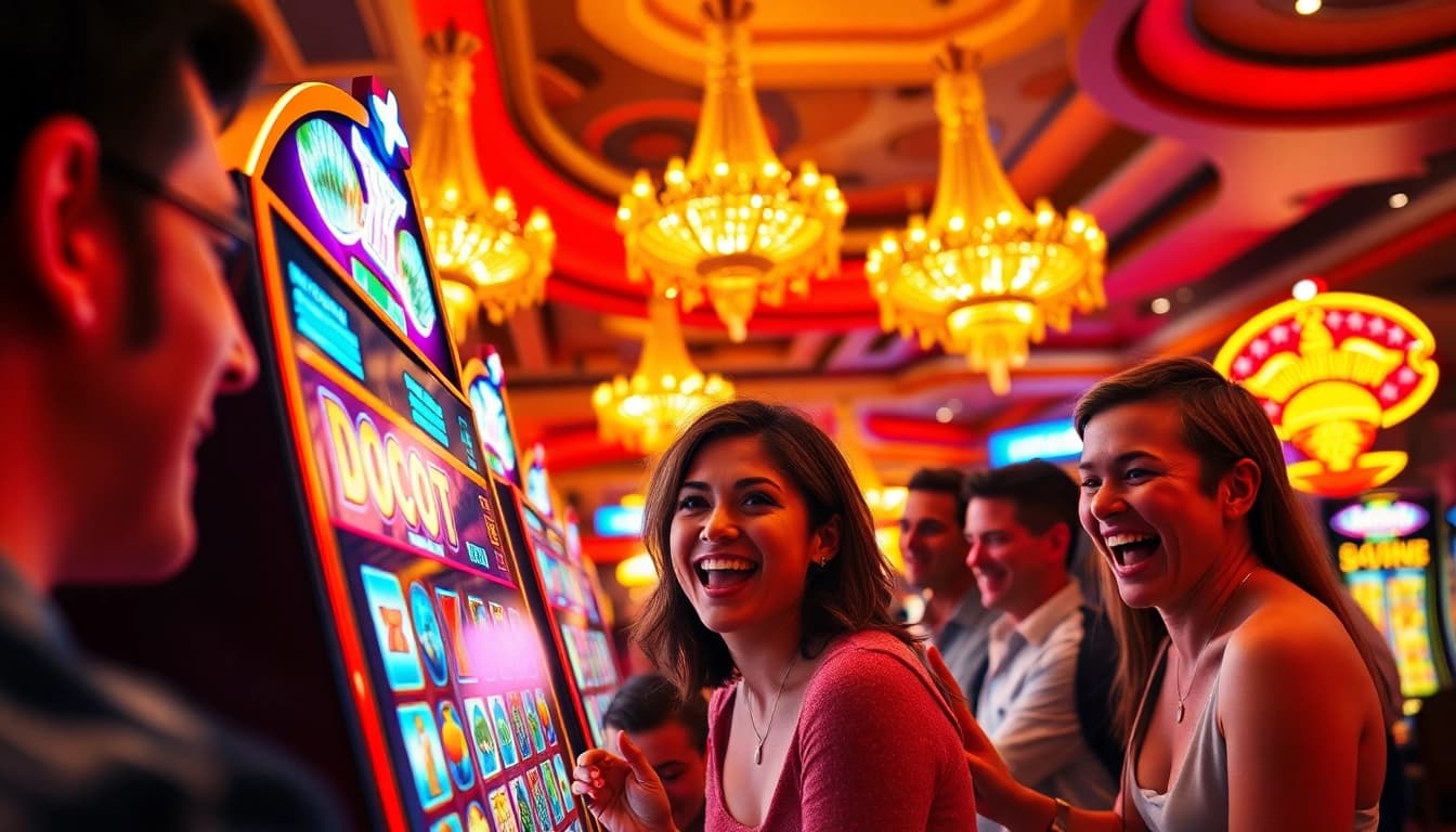 Menangkan slot online dengan mesin slot yang ceria dan pemain yang bersemangat.