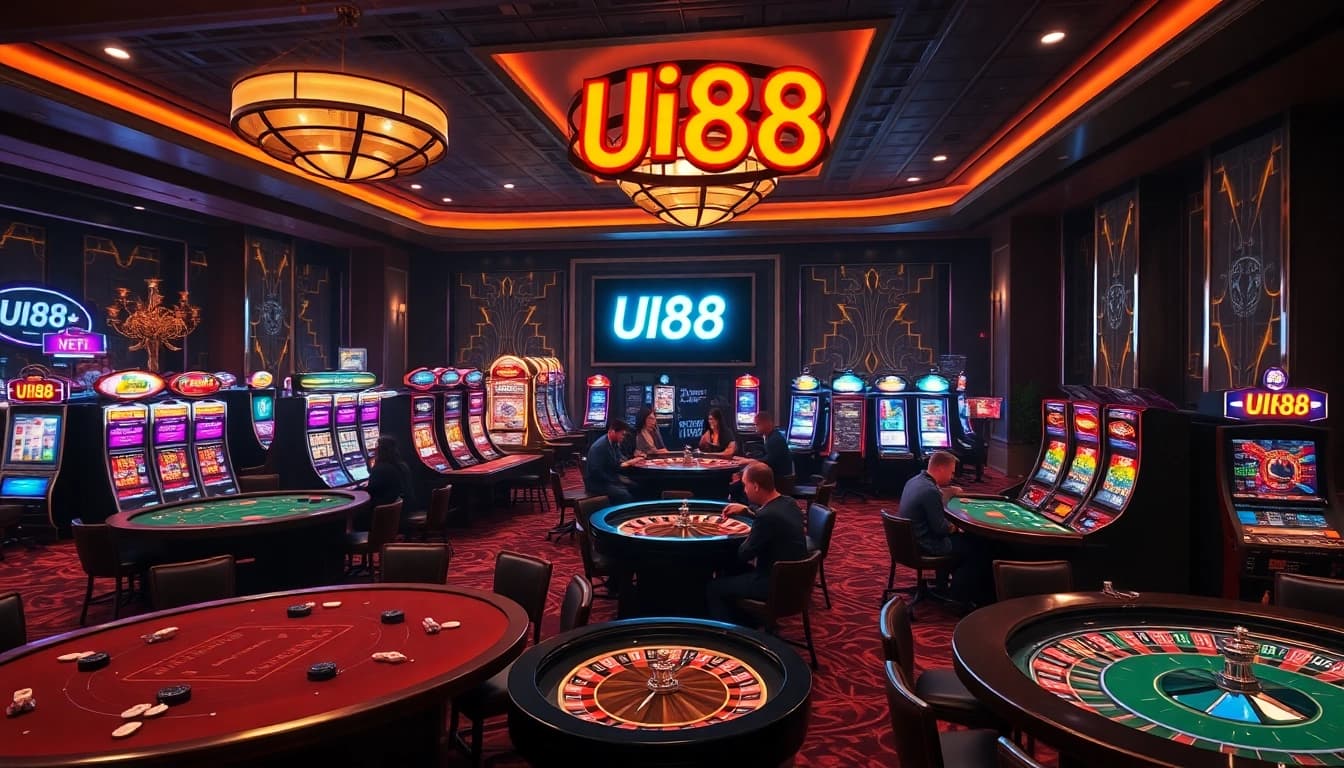 Experience thrilling gambling with UU88 at luxurious casino tables filled with excitement.