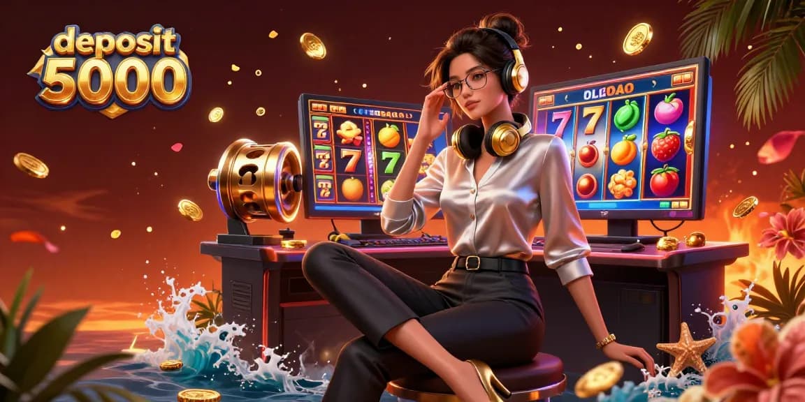 Engage with dynamic gaming visuals as you deposit 5000 at the casino.