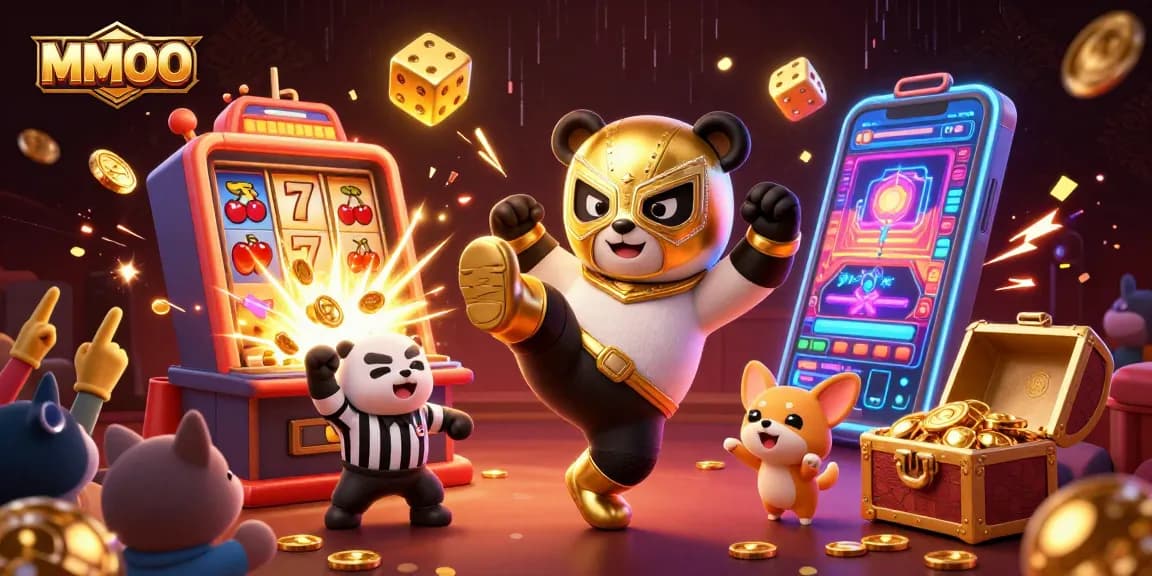 Join the excitement as MMOO takes center stage with thrilling casino action and vibrant 3D characters.