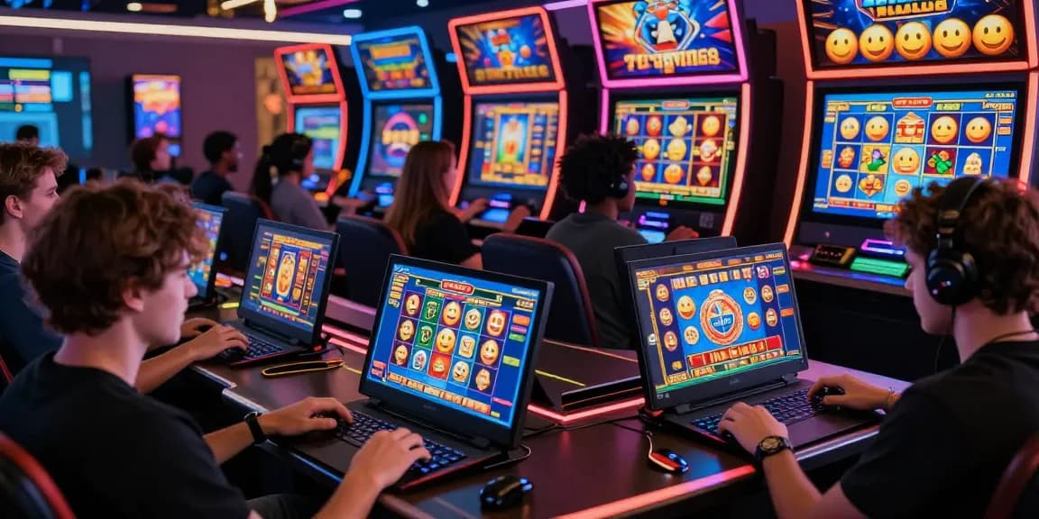 Engaging online gaming environment showcasing players enjoying slot depo 5000 games with vibrant graphics and modern digital interfaces.