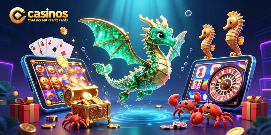 Play thrilling slots at casinos that accept credit cards with vibrant game visuals and winning potential.