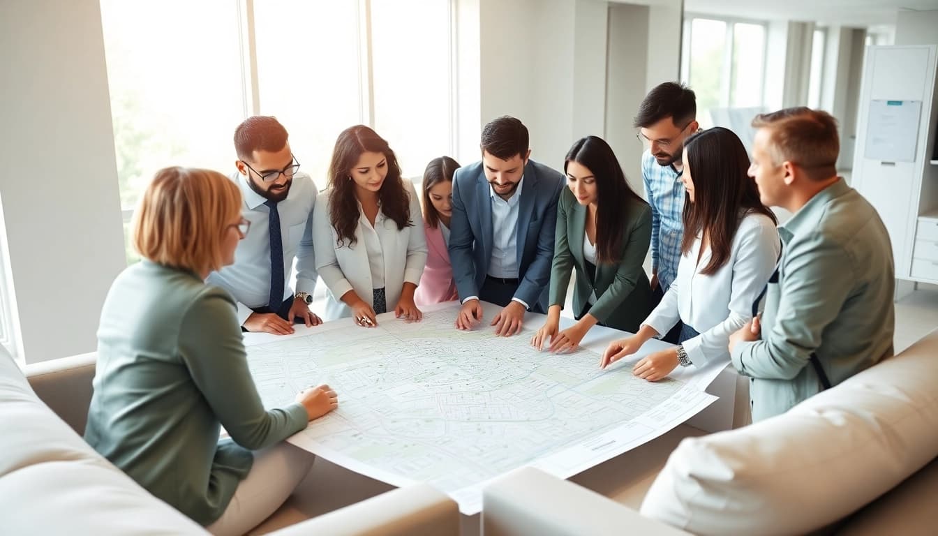 Collaborative session at https://2020group.co.za focusing on urban planning and land use strategies.