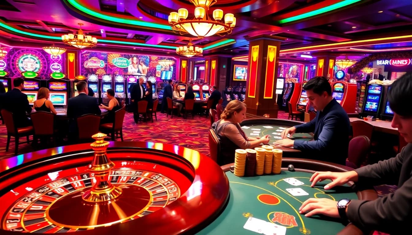 Experience the thrill of high-stakes gaming at https://88t.art/ with an exciting casino scene filled with action.