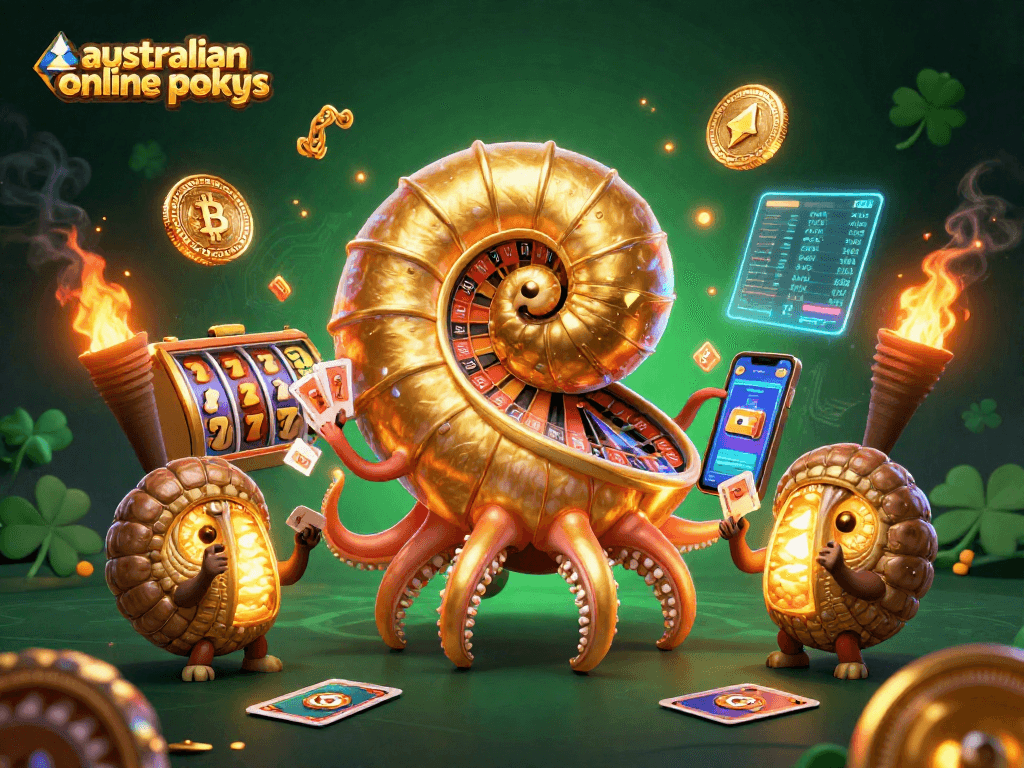 Engage with the thrilling world of australian online pokies featuring vibrant jackpot elements and crypto themes.