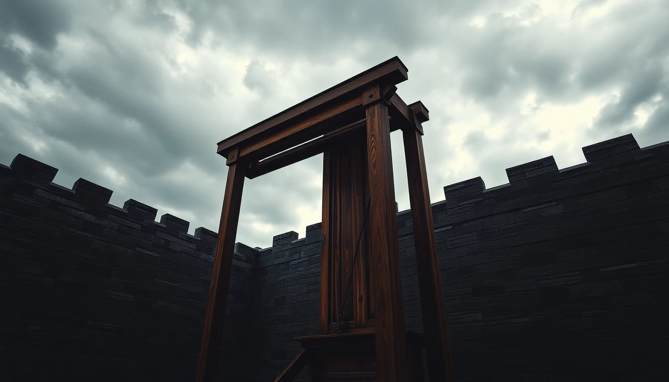 Learn about the guillotine origin phrase depicting this execution device in history.
