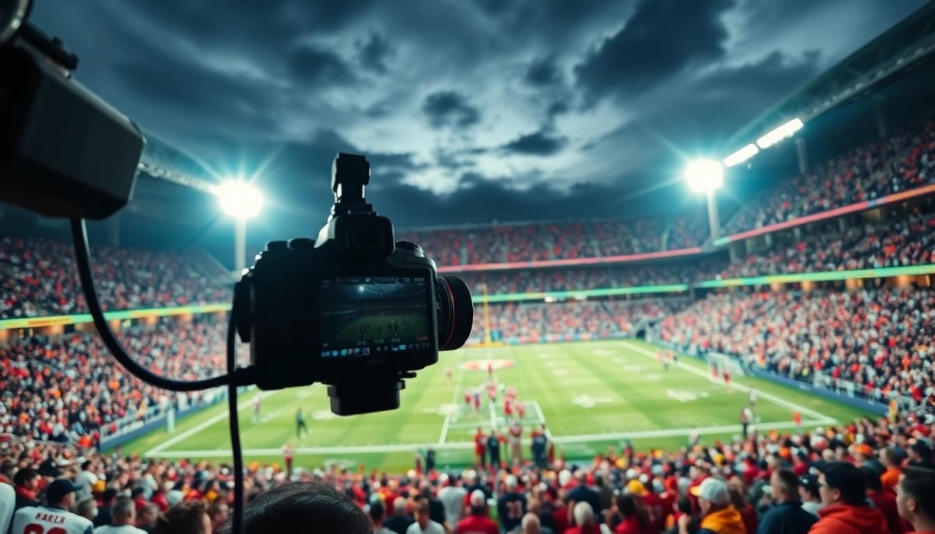BOLAKAMI menyajikan streaming sepak bola yang seru dengan penggemar yang antusias.