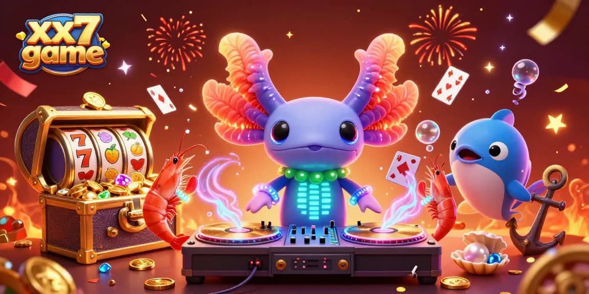 Experience the thrill of the xx7 game with vibrant characters and rich casino elements!