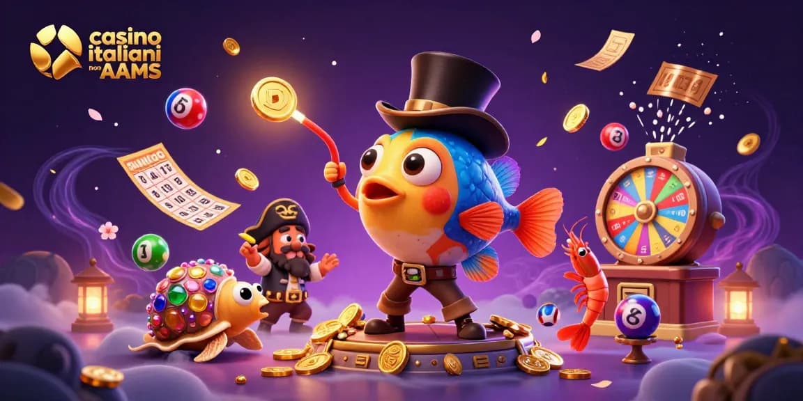 Partecipa ai casino italiani non AAMS con personaggi vivaci, monete vincenti e elementi di gioco dinamici.