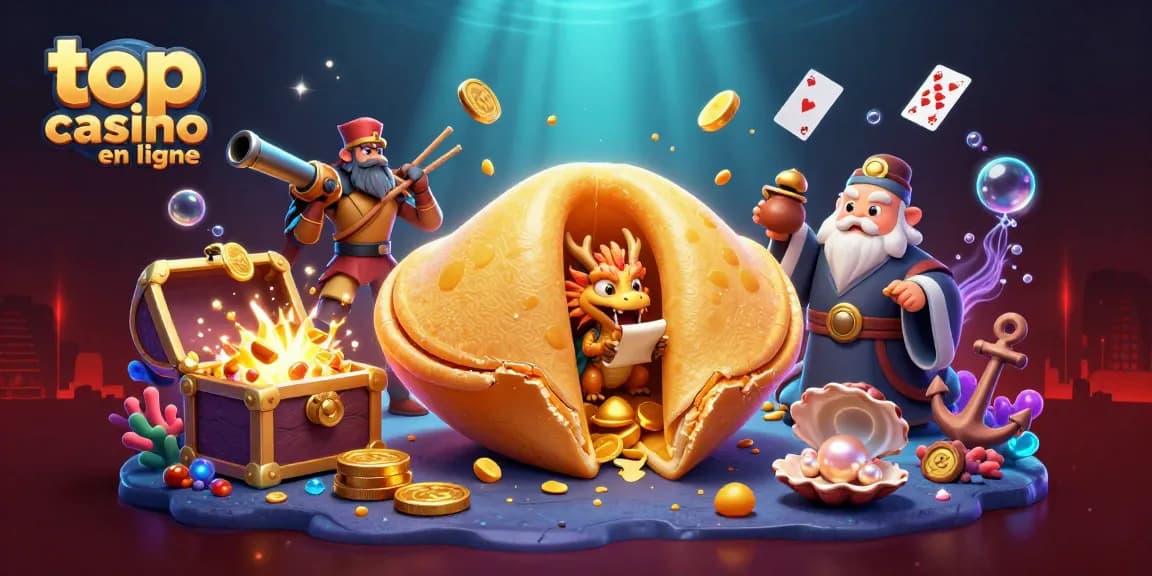 Jouer aux meilleurs jeux sur top casino en ligne avec un dragon sage et des guerriers en garde.