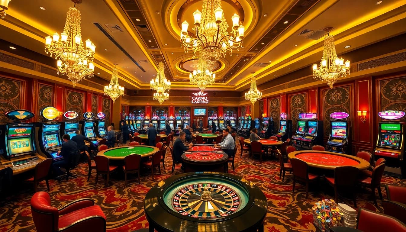 Vivez l'excitation du meilleur casino en ligne avec des tables de jeux à enjeux élevés et des machines à sous vibrantes.