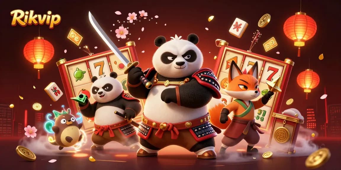 Experience thrilling wins at Rikvip, where samurai pandas and ninja foxes connect in an exciting casino adventure.
