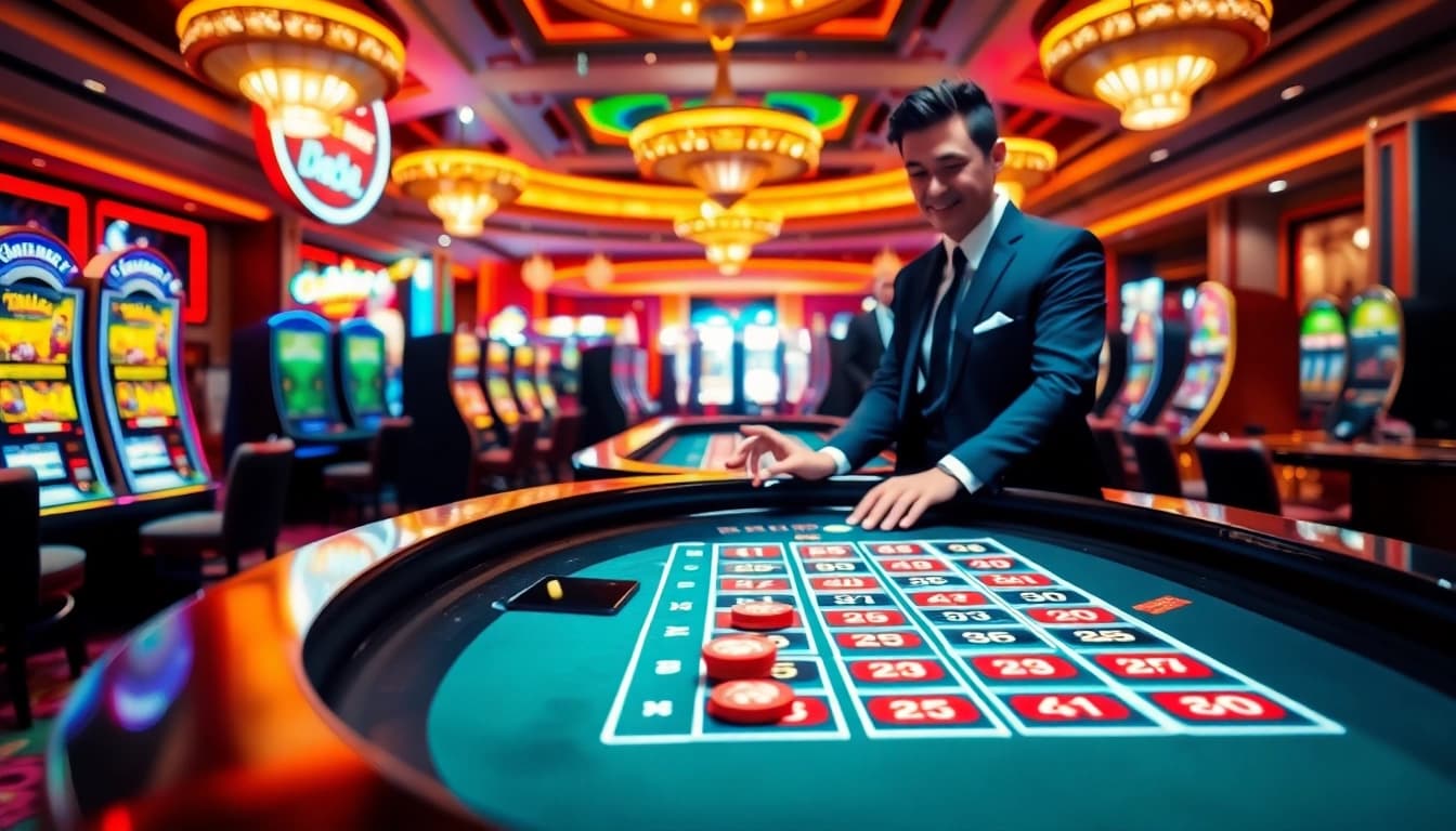 Taruhan di meja roulette dengan daftar interwin yang memikat dan dealer profesional.