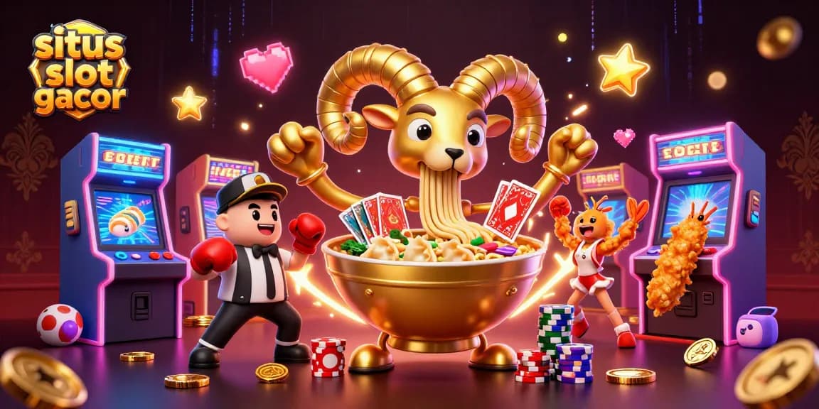Experience thrilling action at situs slot gacor with colorful 3D elements and vibrant characters.