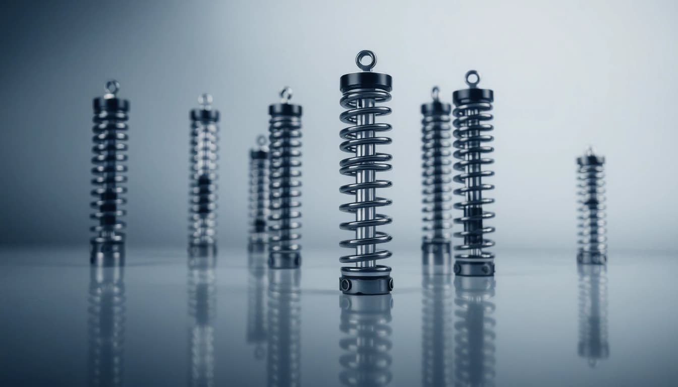 Gas Spring Supplier showcasing high-quality gas springs in an industrial setting.