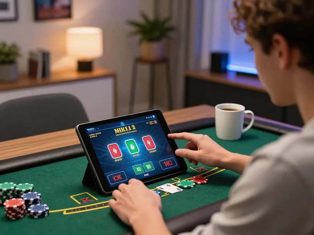 Engaging in live dealer blackjack at trang chủ SHBET with a cozy home setup