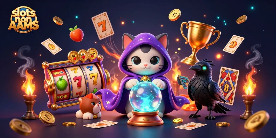 Gira le emozionanti slot non AAMS con simboli vivaci e personaggi del casinò in azione dinamica.