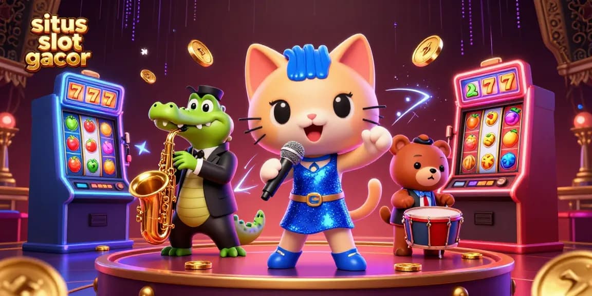 Menangkan pengalaman bermain di situs slot gacor dengan karakter kartun lucu dan mesin slot berkualitas tinggi.