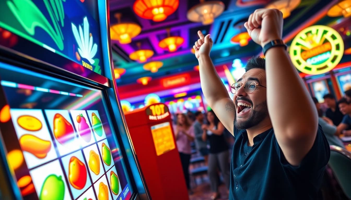 Menangkan bandar slot gacor dengan mesin slot yang berkilau dan suasana kasino yang meriah.