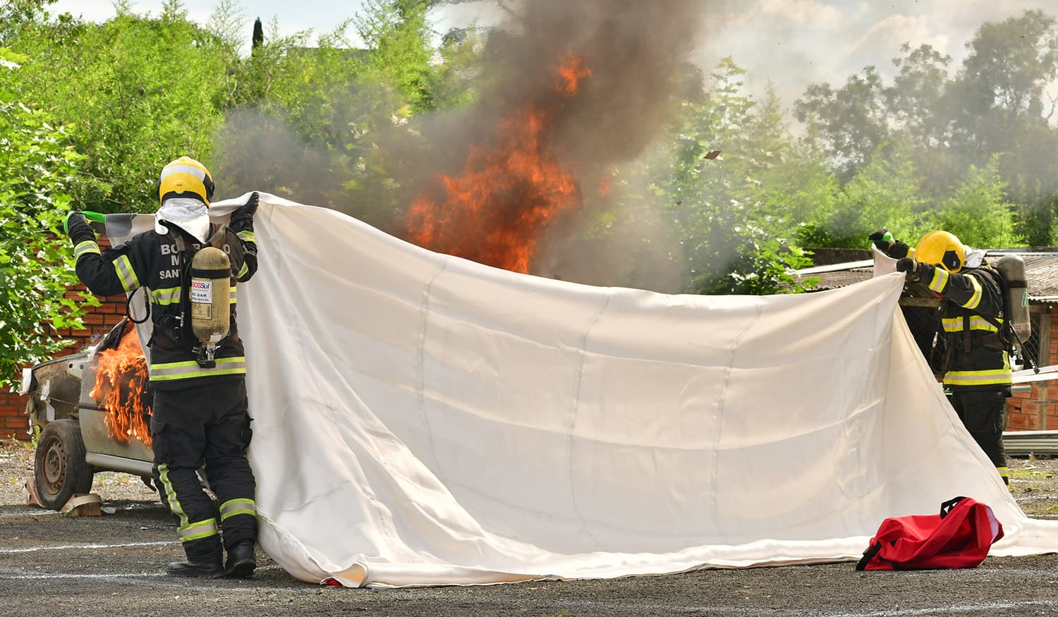 Car Fire Blanket for Home, Garage, and Vehicle Use