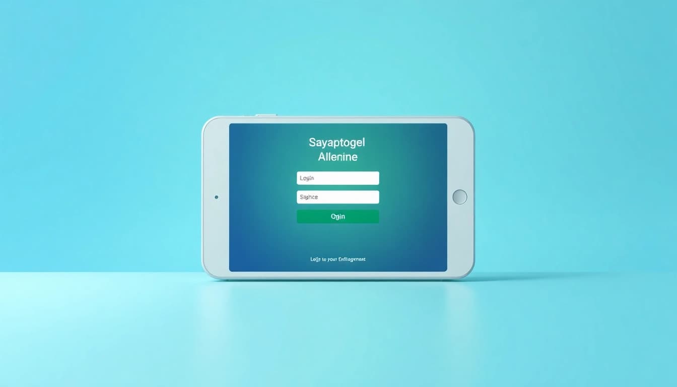 Masuk ke sayaptogel login dengan antarmuka modern yang ramah pengguna.