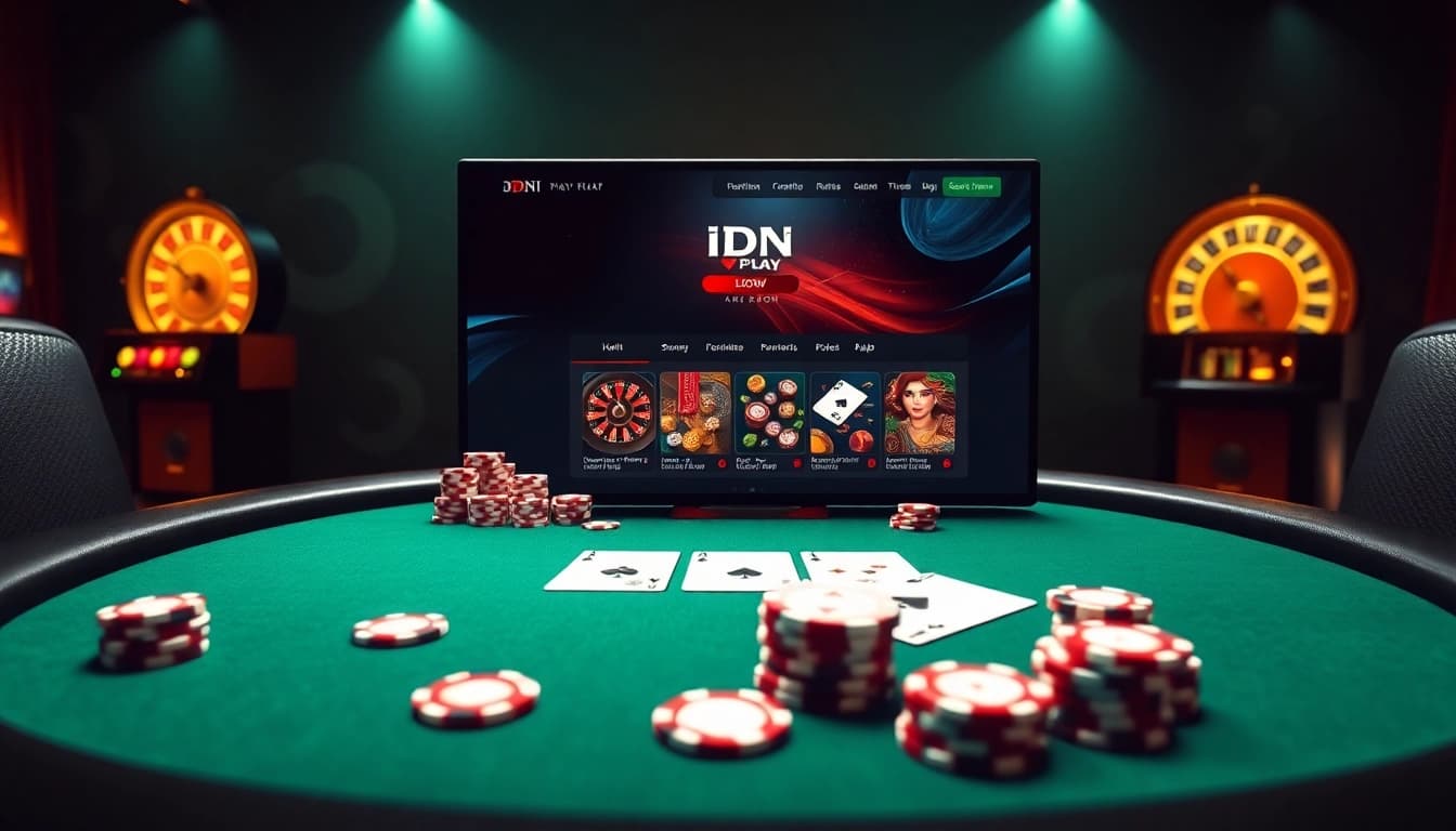 Rasakan aksi online yang mendebarkan di meja poker IDN Play dengan pengaturan mewah dan gameplay yang vibrant.