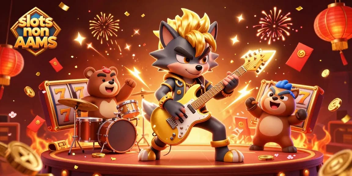 Vivi slots non AAMS emozionanti con personaggi del casinò 3D vibranti ed elementi di gioco elettrizzanti.