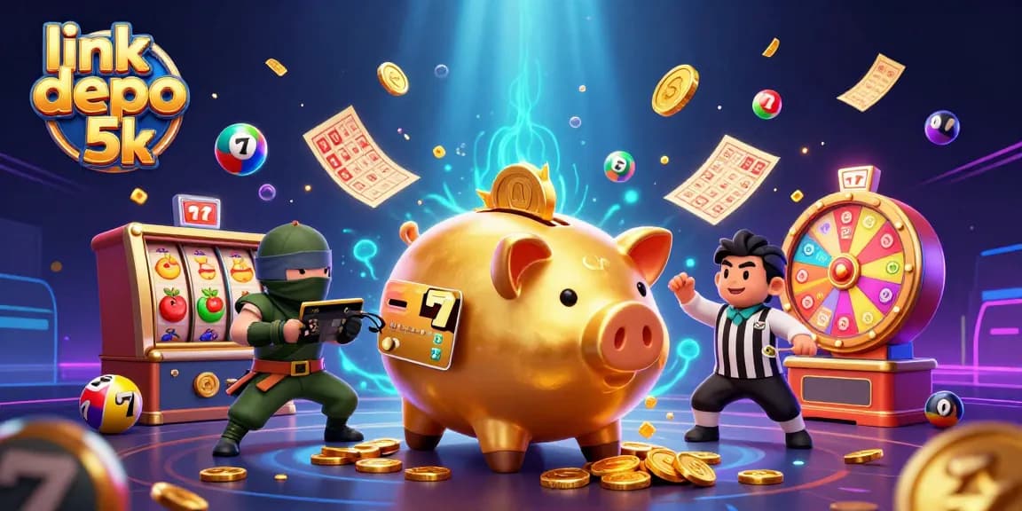 Experience thrilling gameplay with link depo 5k, featuring a vibrant scene of dynamic casino action.