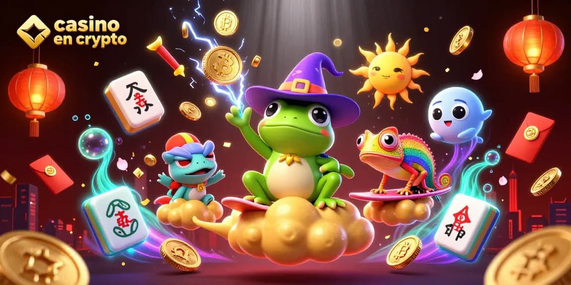 Découvrez le casino en crypto avec des personnages dynamisés par des pièces d'or et des éléments ludiques.