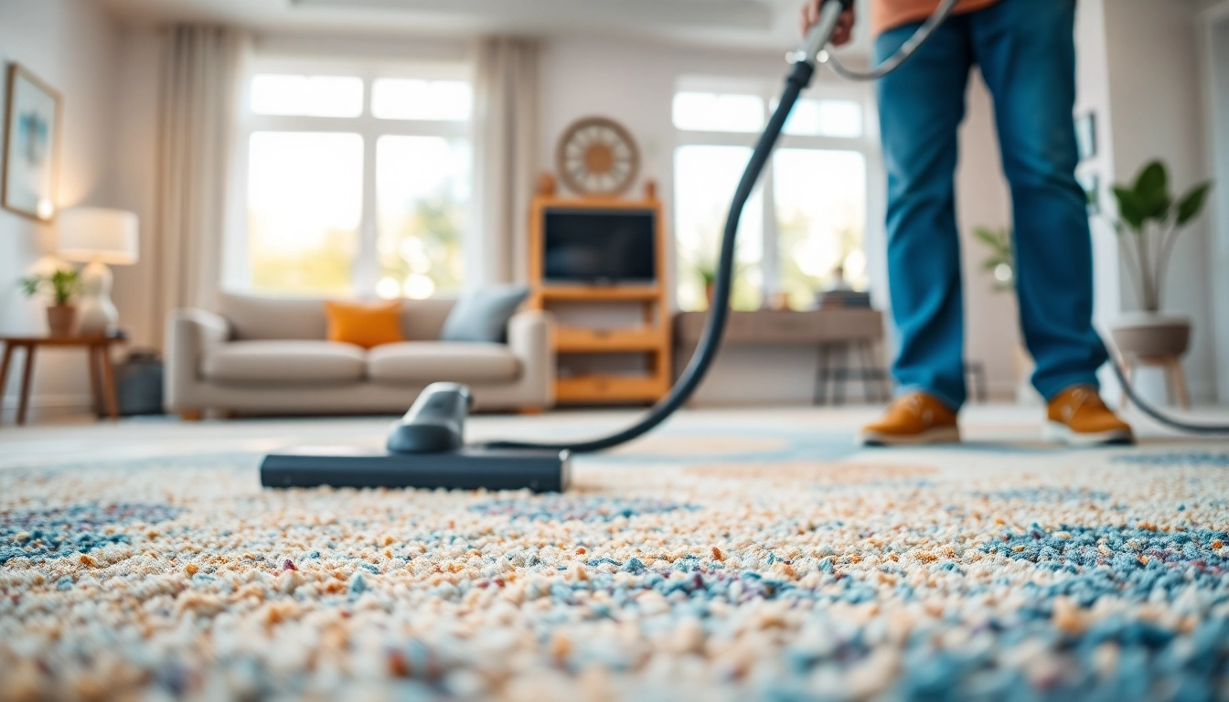 Revitalize your carpets with exclusive carpet cleaning specials in a vibrant living room setting.
