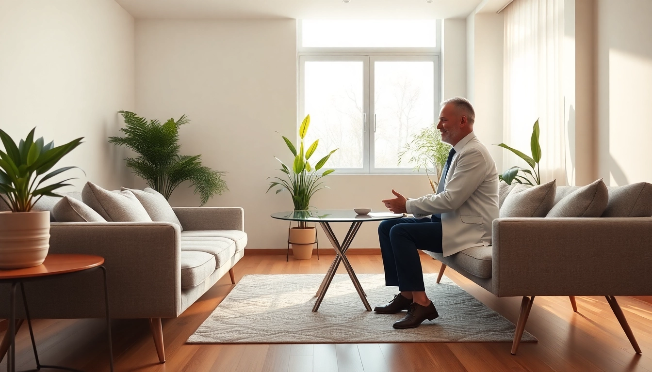 Certified psychiatrist India providing attentive support in a calming environment.