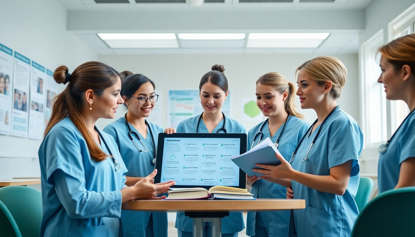 Discussing Application of Nursing Theories in a modern classroom setting with engaged nurses.