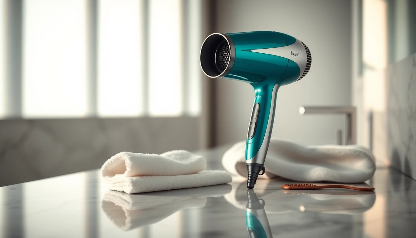 Enhance your hair with a frizzy hair dryer featuring a sleek design and vibrant colors.
