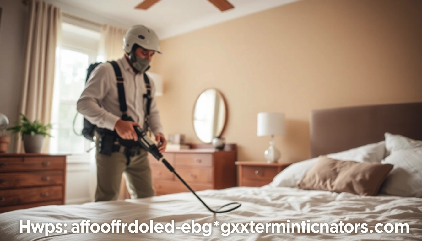 Effective bed bug extermination services from https://affordablebedbugexterminators.com in a safe residential environment.