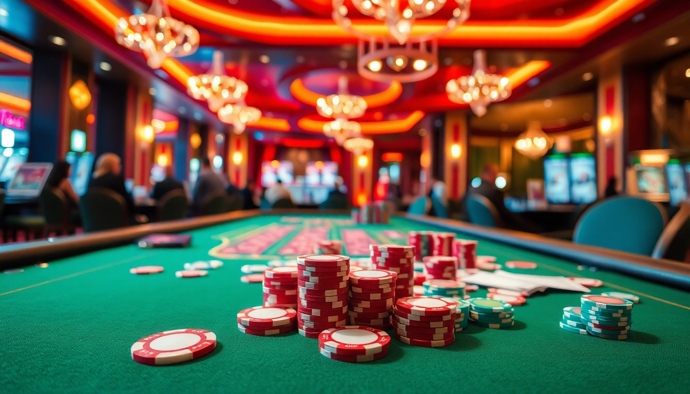 Experience the excitement of 8win Malaysia with vibrant casino gameplay and luxurious tables.