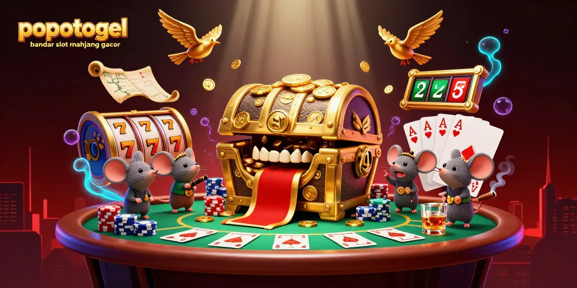 Engage with popotogel bandar slot mahjong gacor as adventurer mice discover riches in a rich casino scene.