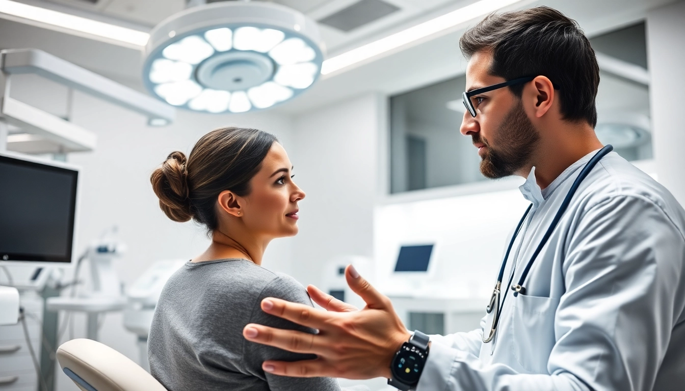 Kirkegaard Aesthetics at a consultation with a professional surgeon in a modern clinic