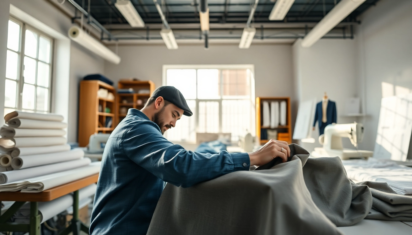 Crafting high-quality clothing as a leading High Quality Clothing Manufacturer showcases precision and craftsmanship.