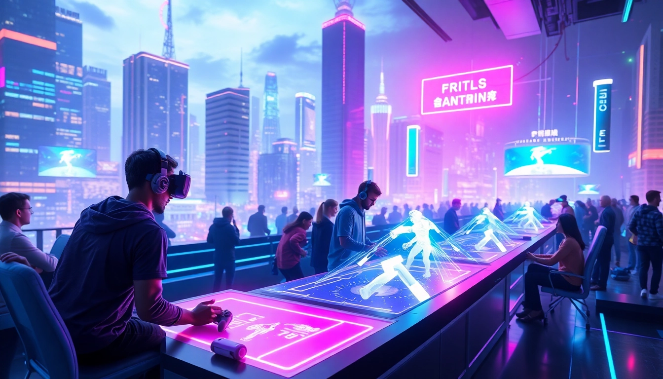 Experience immersive gaming landscapes inspired by https://www.trilgameshproject.com through vibrant digital art.