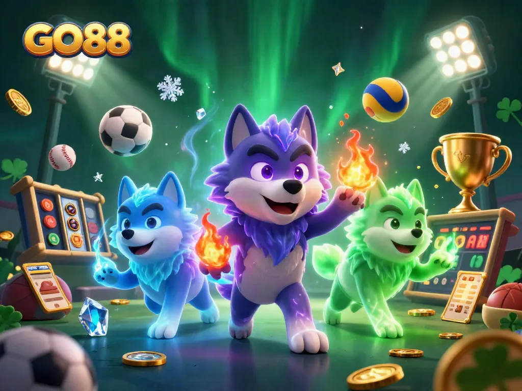 Experience thrilling gameplay and winning strategies with GO88 in this dynamic casino scene.