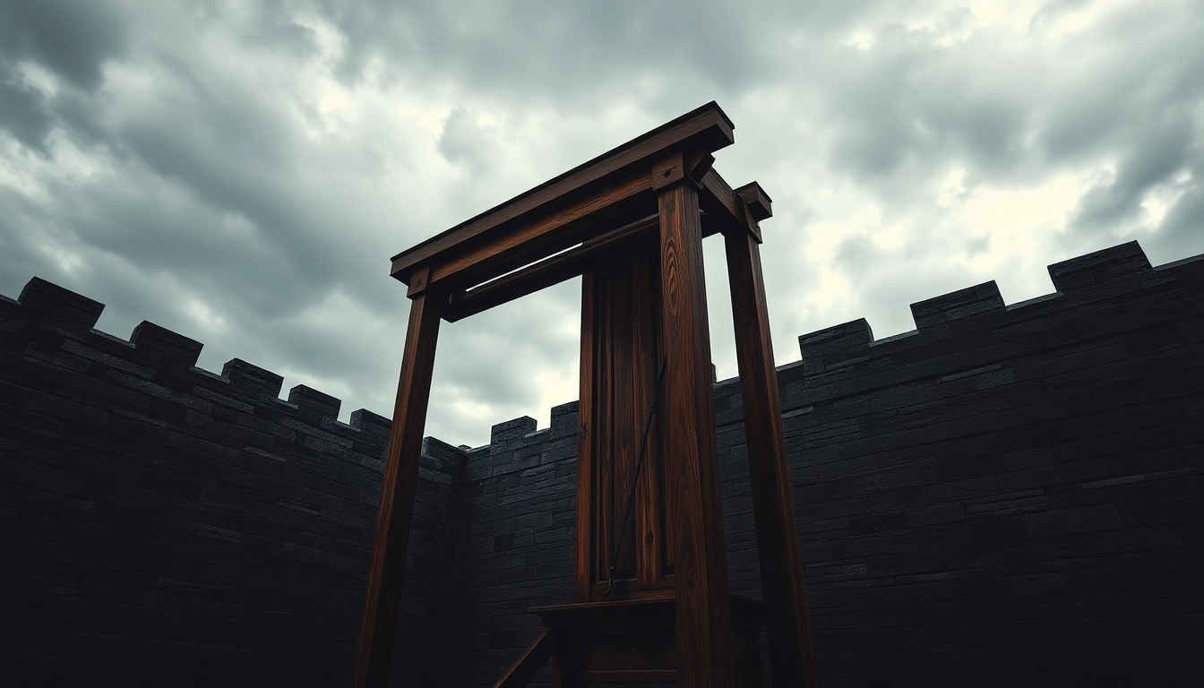 Learn about the guillotine origin phrase depicting this execution device in history.