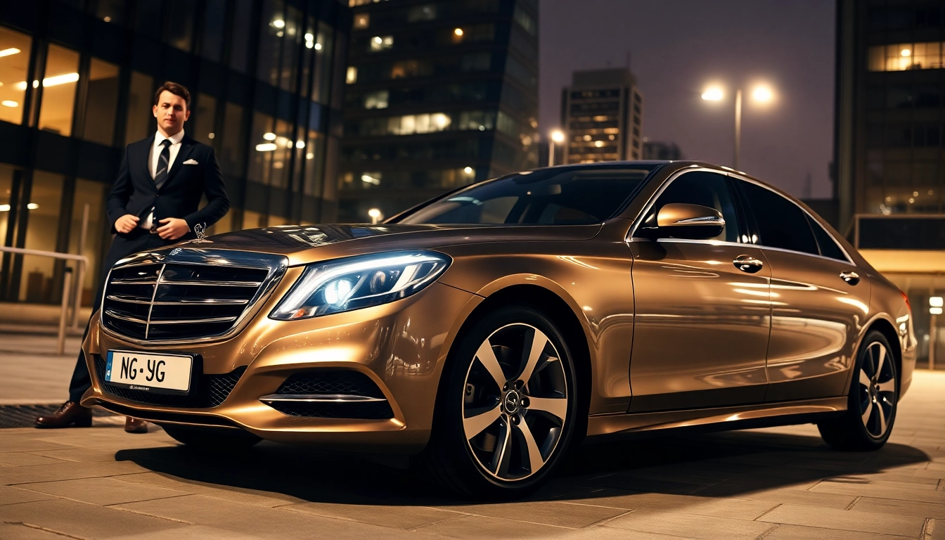 Experience the luxury of Chauffeur Services Nottingham with a professional chauffeur and premium vehicle.