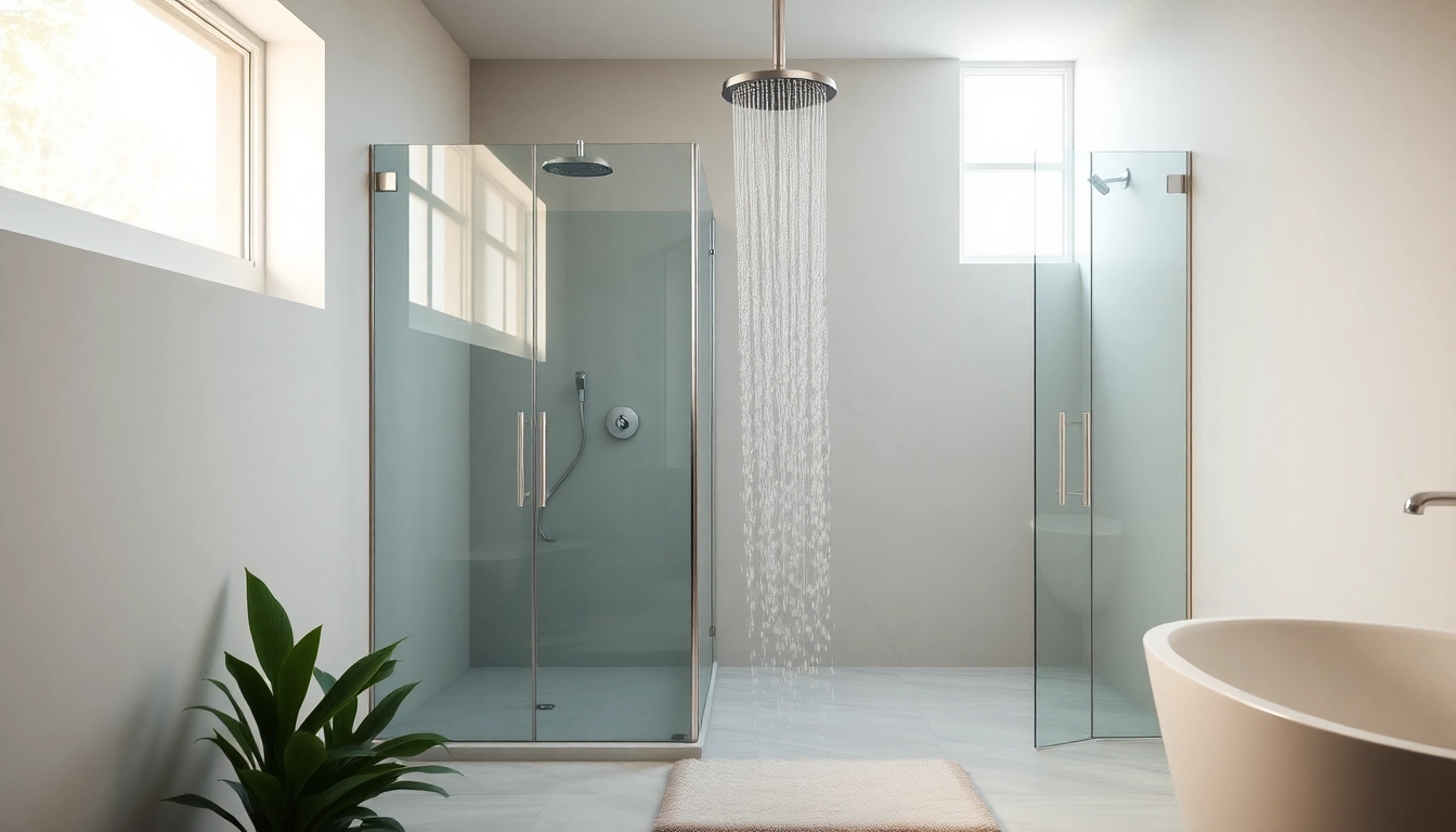 Enhance your bathroom with elegant showers au featuring a modern design and calming atmosphere.