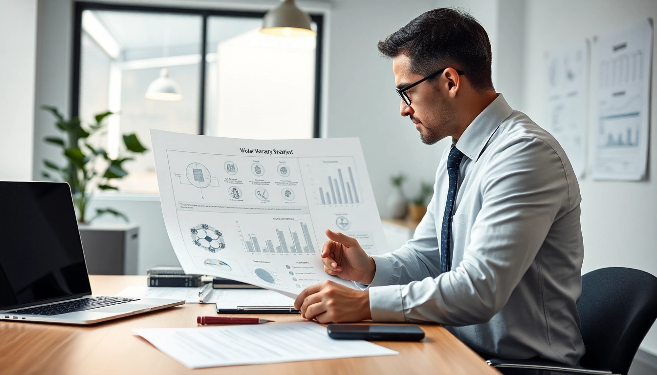 Engaging view of a professional discussing expert led warranty company details with visual aids.