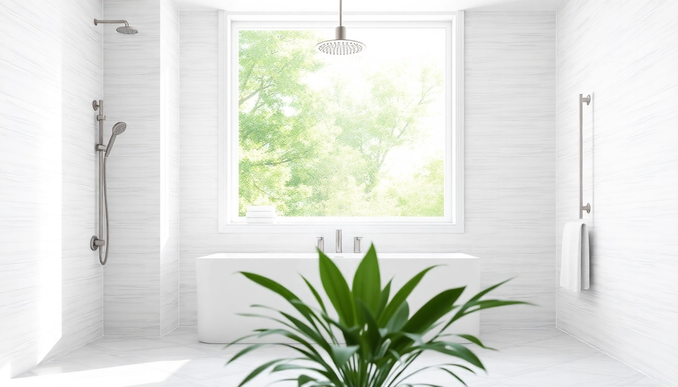 Elegant showers uk featuring modern design and luxurious details in a bright bathroom setting.