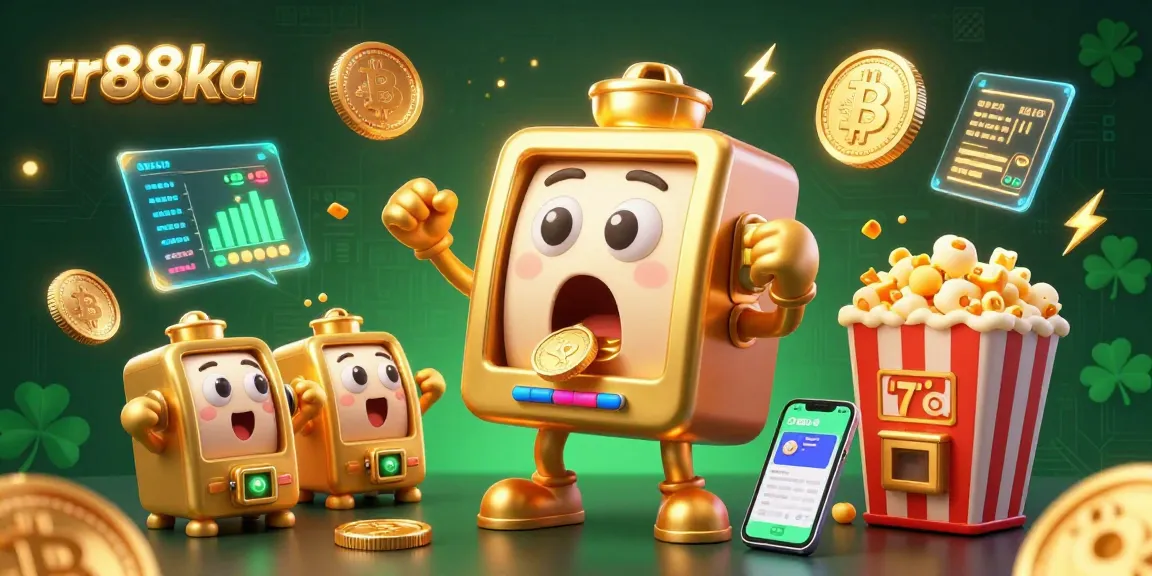 Spin to win at rr88ka with incredible jackpots, glowing coins, and dynamic gameplay.