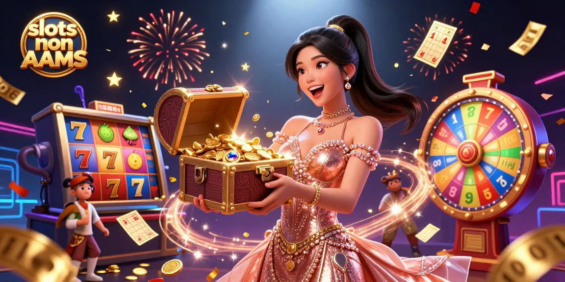 Scopri un gameplay affascinante delle slot non AAMS con tesori dorati e rulli vivaci in una stupenda illustrazione 3D.
