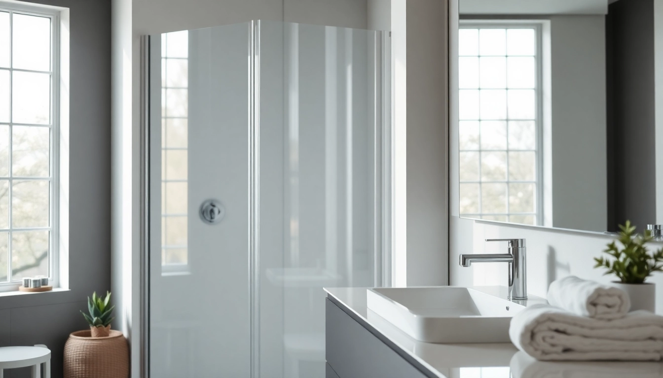Admirez les caractéristiques modernes de la cabine de douche sirhona dans un cadre élégant.
