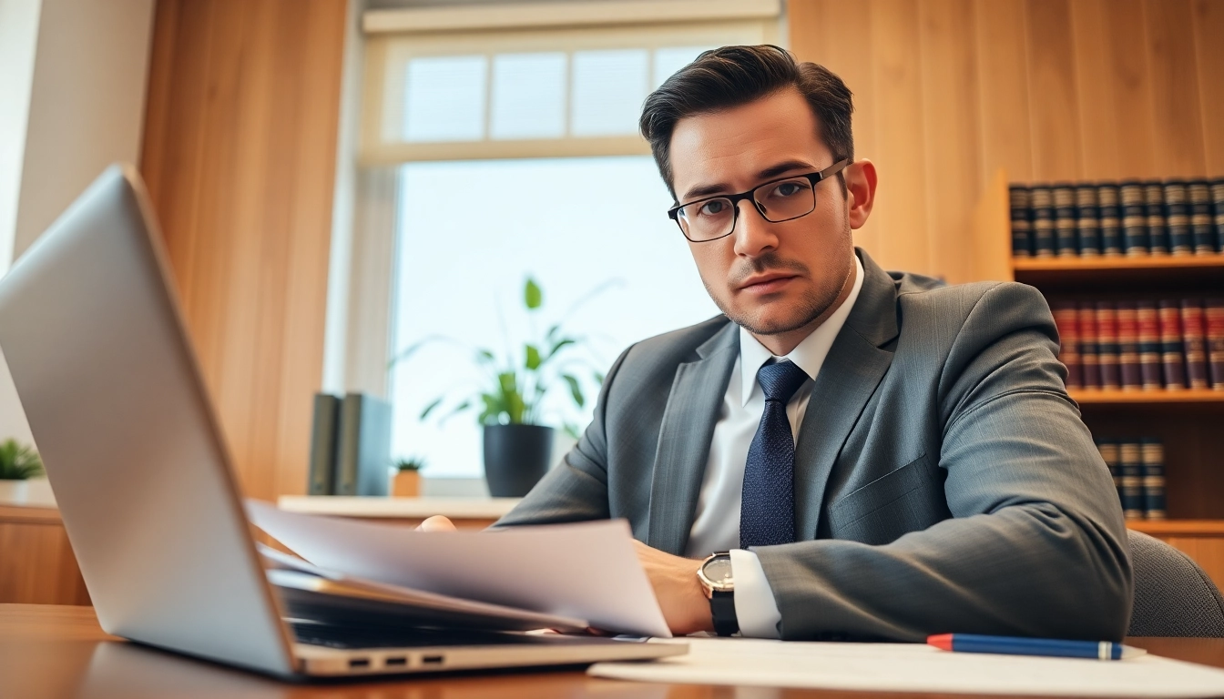 Consultation with a San Antonio accident lawyer, emphasizing professionalism and trust.