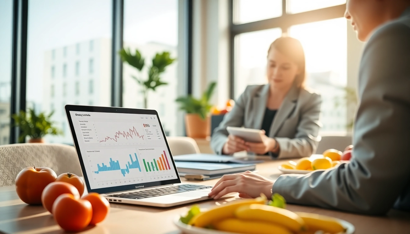 Calculate daily caloric needs with an engaging calorie calculator in a professional setting.